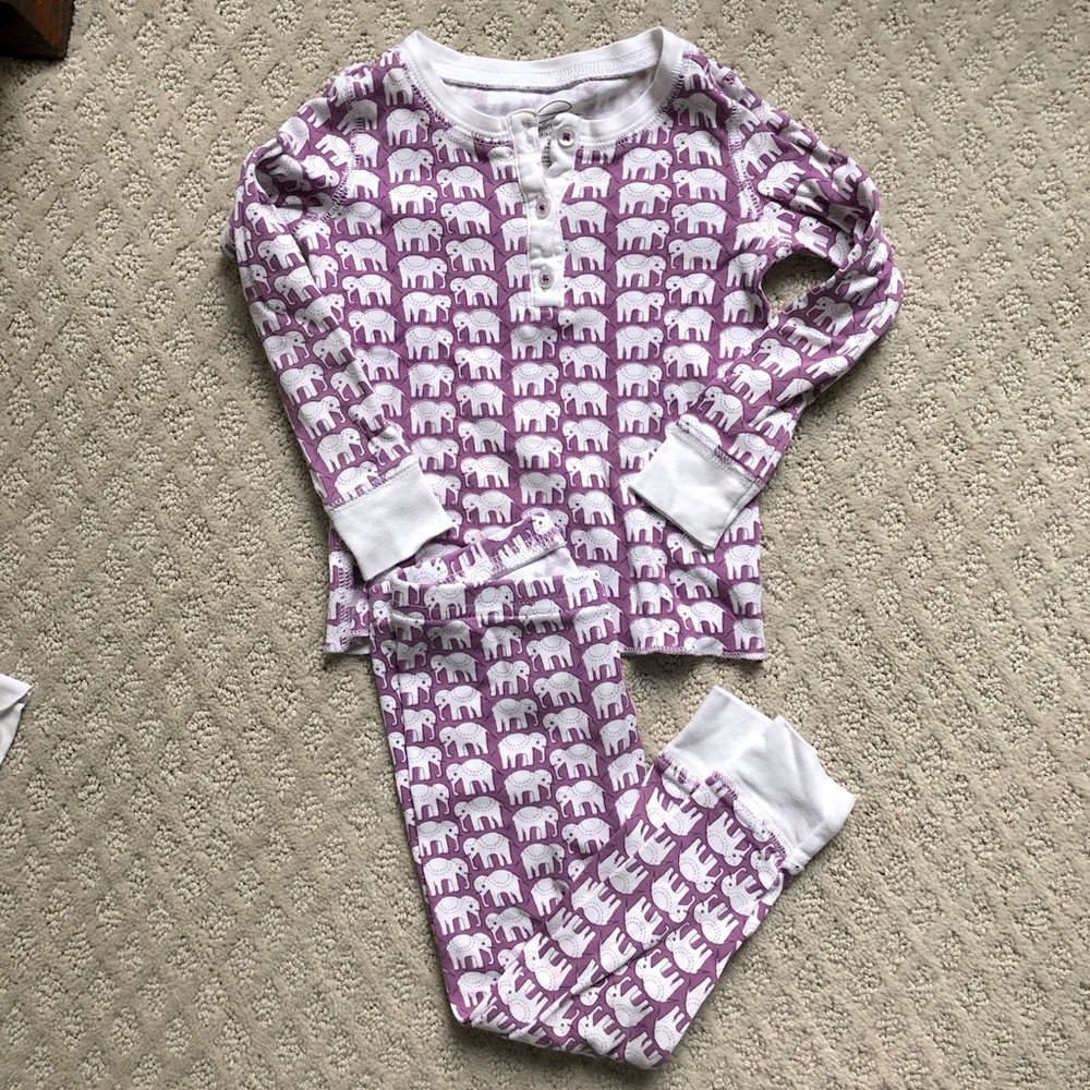 Roberta Roller Rabbit elephant pajamas. Size 2 years (2T)